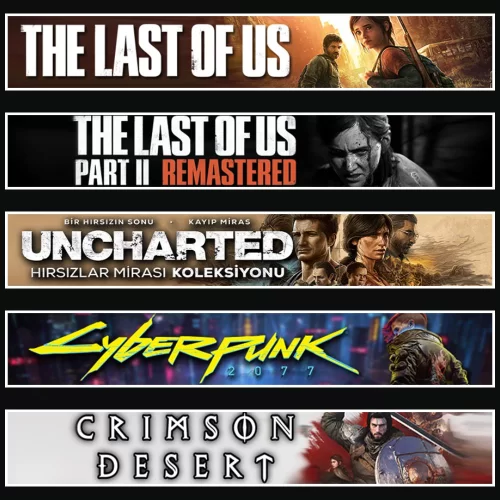 TLOU1 +2 +UNC. +Cyberpunk +Crimson